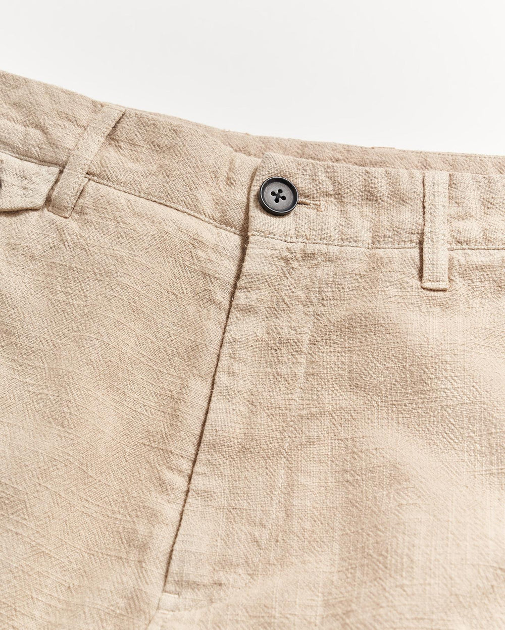 Men Slub Cotton Short Khaki | Billy Reid Bottoms
