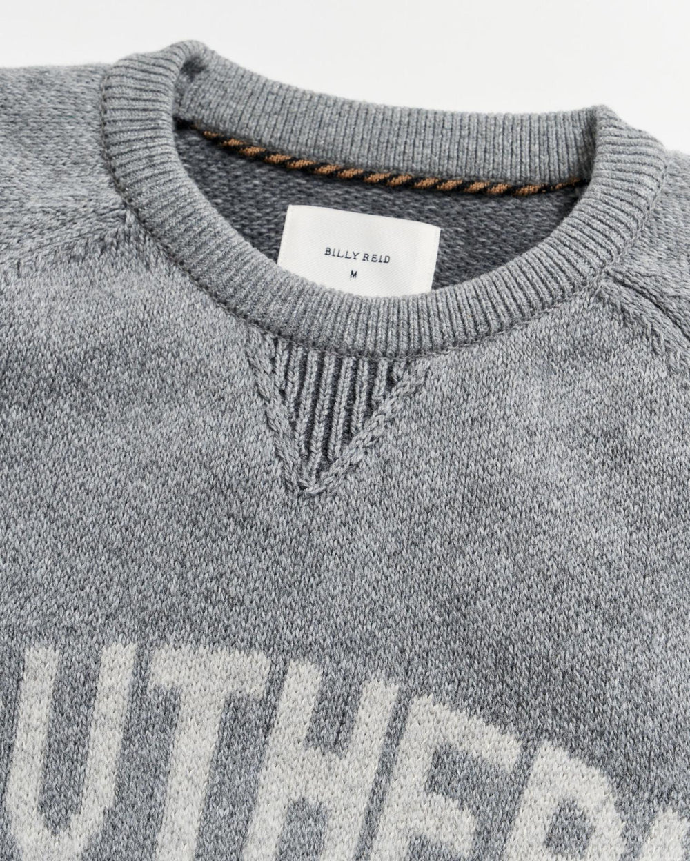 Men Southern Sweater Grey | Billy Reid Sweaters &amp; Sweatshirts