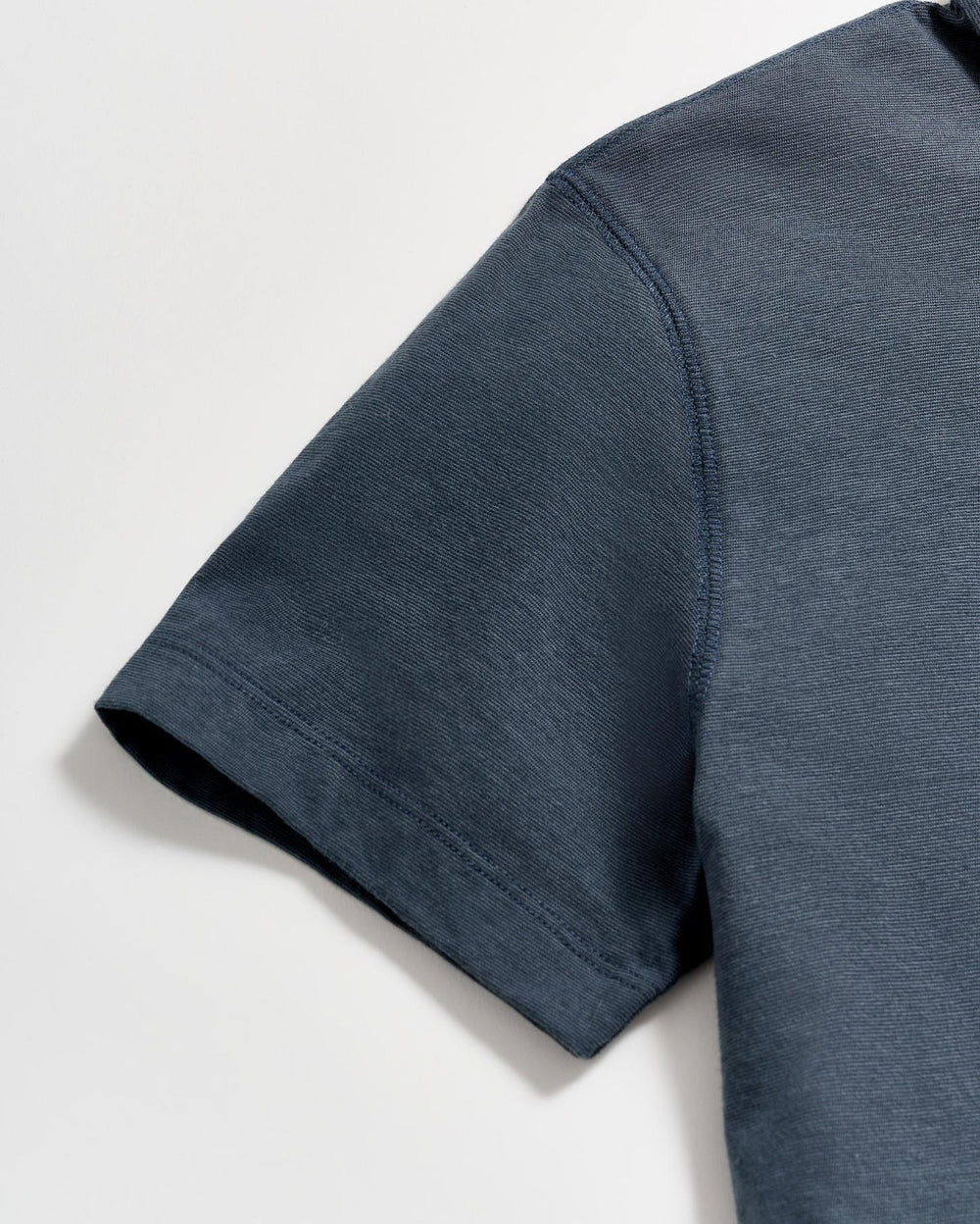 Men Stripe Pensacola Polo Navy | Billy Reid Polos, Tees &amp; Henleys