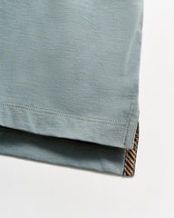 Men Stripe Pensacola Polo Slate Green | Billy Reid Polos, Tees &amp; Henleys