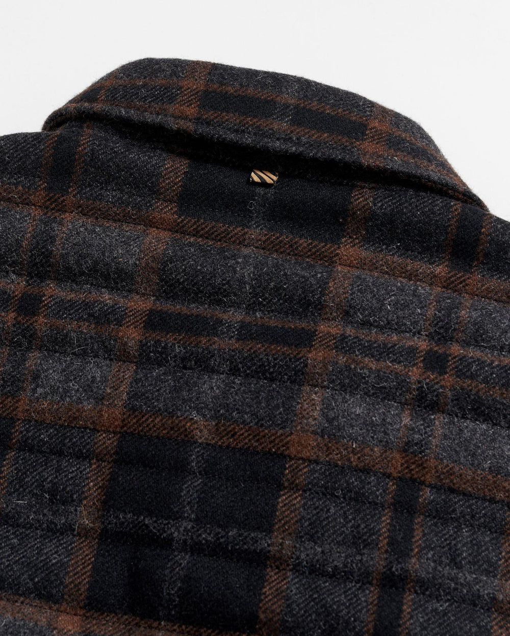 Men Theo Shirt Jacket Black/charcoal | Billy Reid Jackets &amp; Outerwear