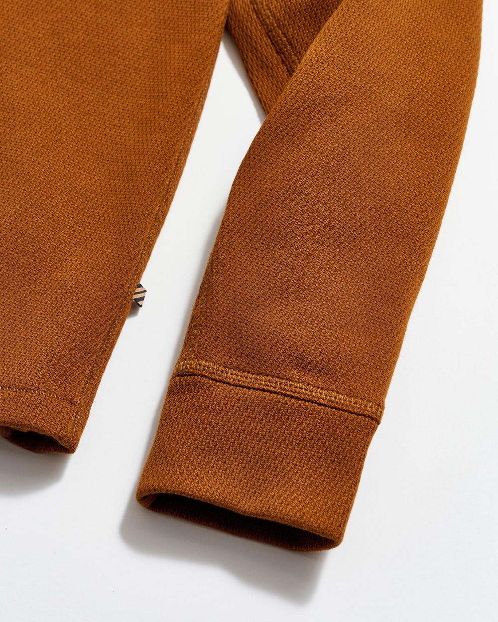 Men Thermal L/S Crew Billy's Brown | Billy Reid Sweaters &amp; Sweatshirts