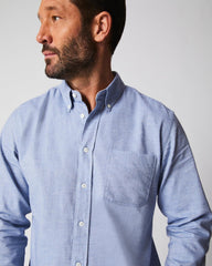Men Tuscumbia Classic Shirt Light Blue | Billy Reid Shirting