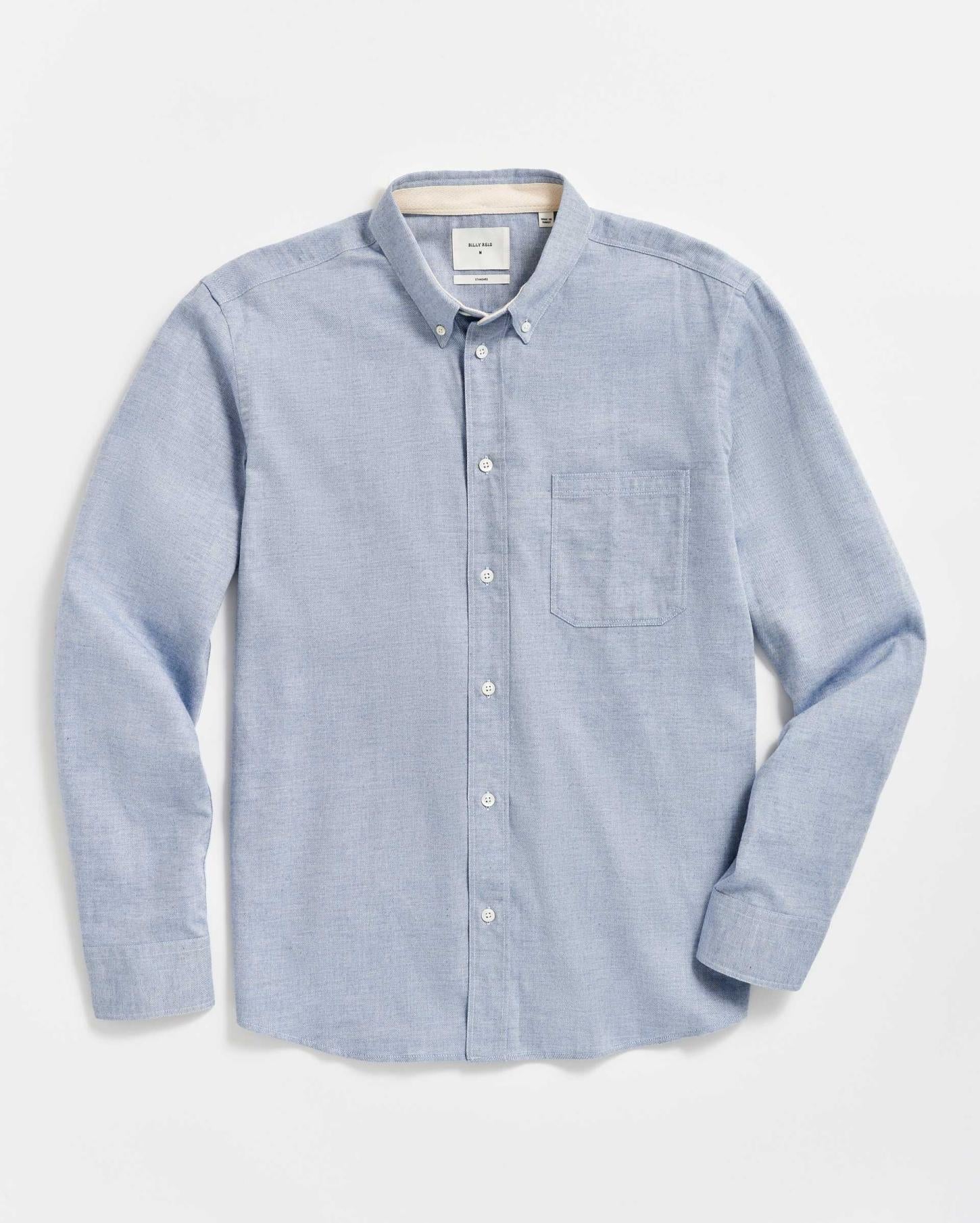 Men Tuscumbia Classic Shirt Light Blue | Billy Reid Shirting