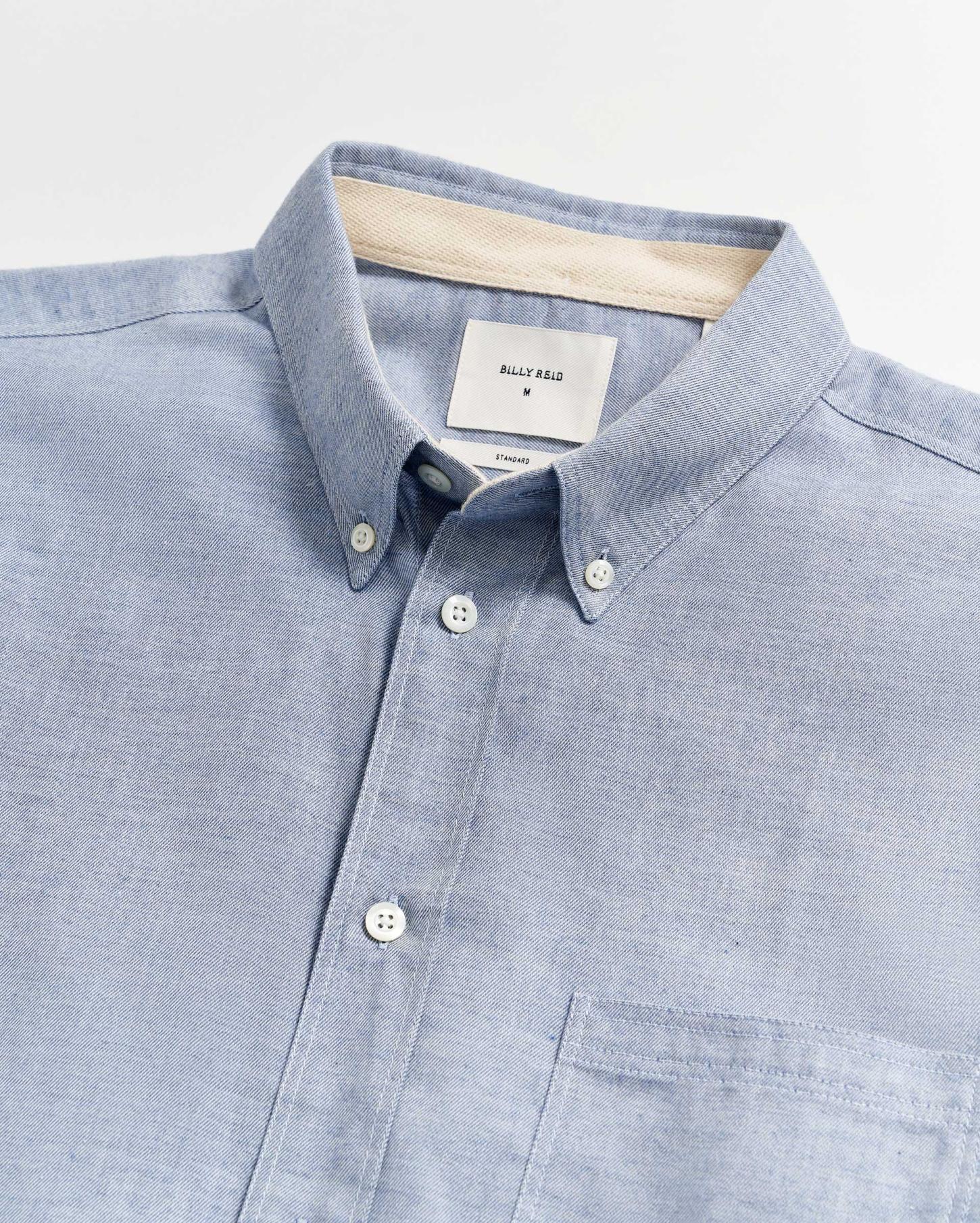 Men Tuscumbia Classic Shirt Light Blue | Billy Reid Shirting
