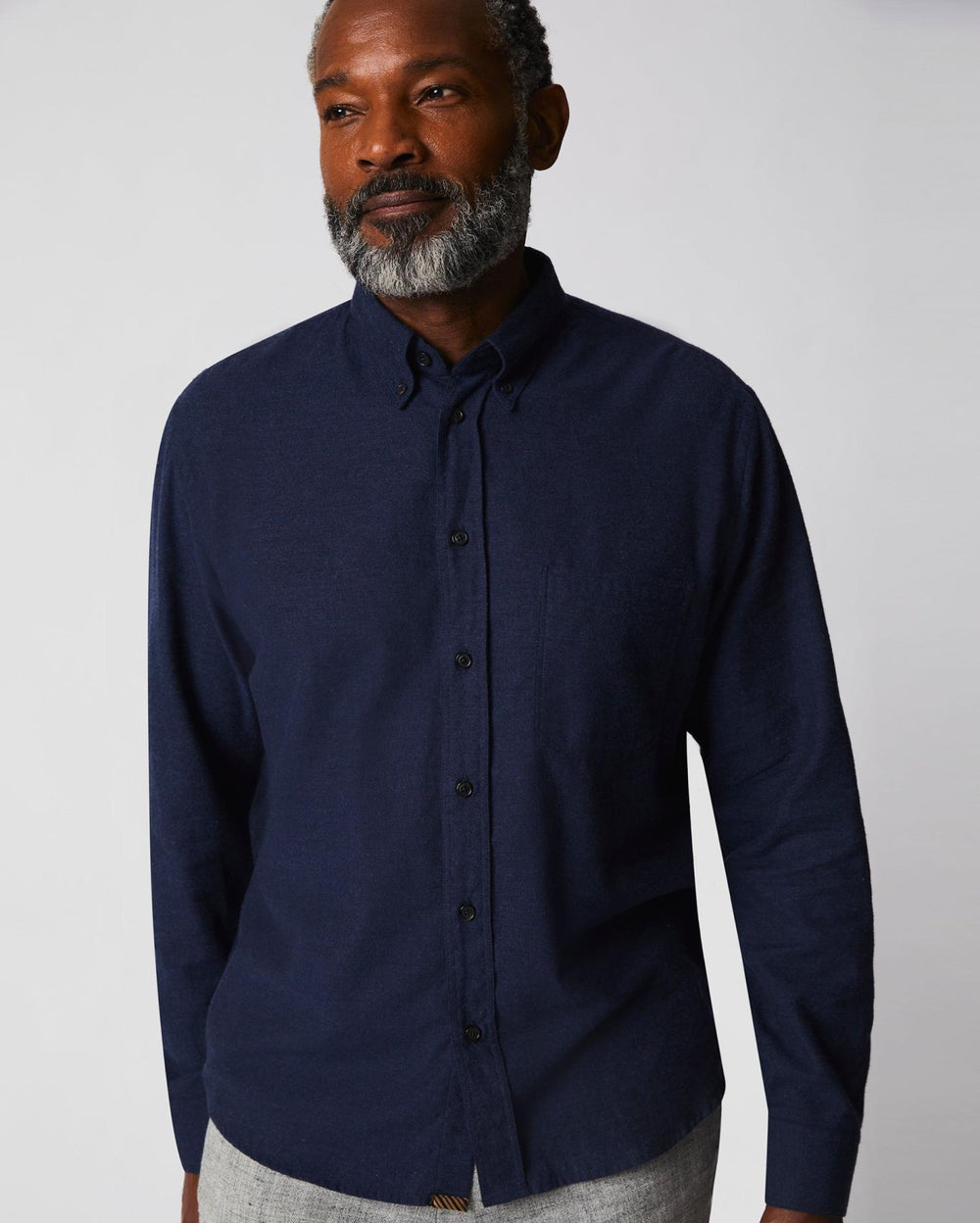 Men Tuscumbia Classic Shirt Navy | Billy Reid Shirting
