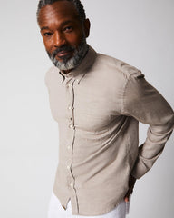Men Tuscumbia Classic Shirt Tan | Billy Reid Shirting