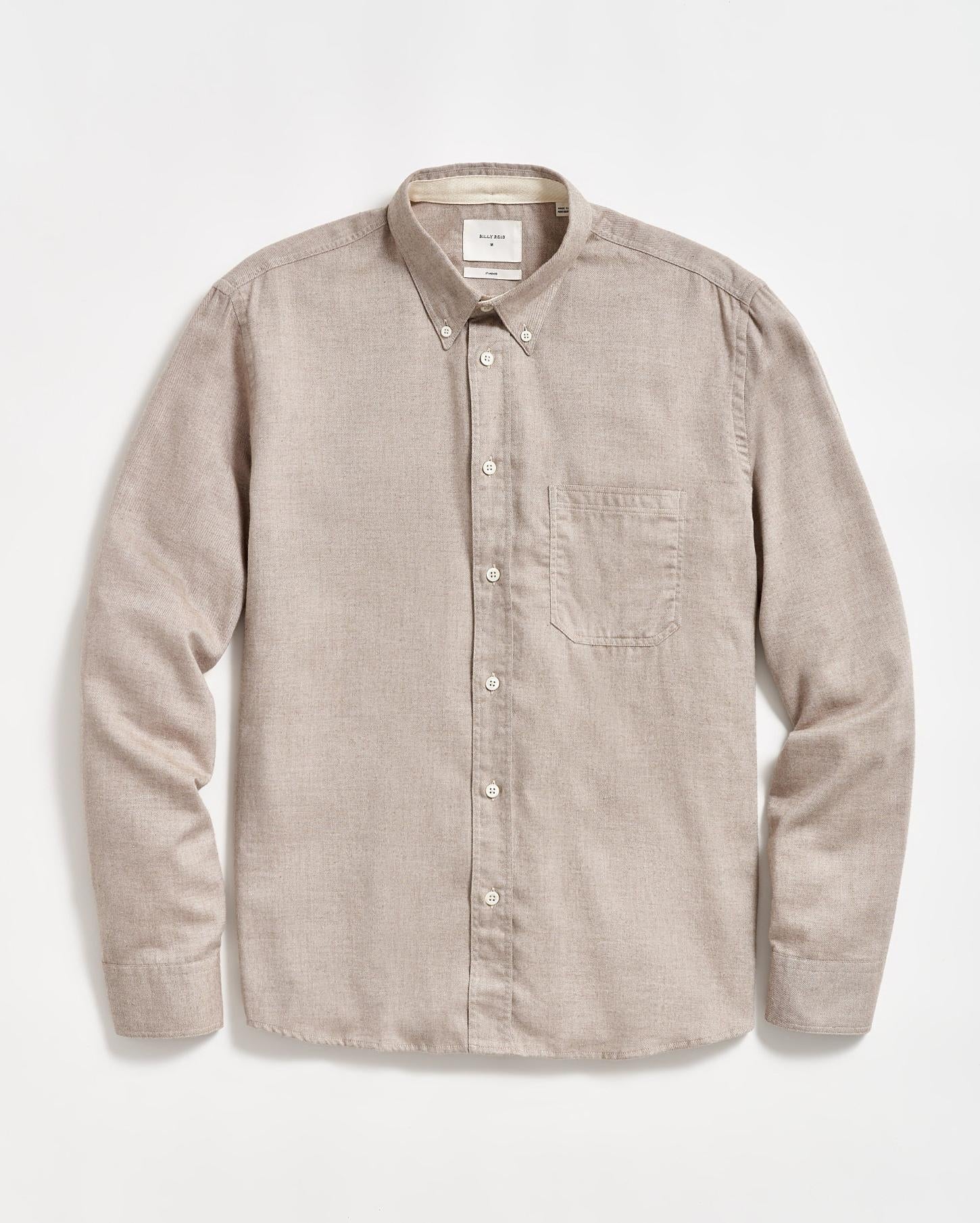 Men Tuscumbia Classic Shirt Tan | Billy Reid Shirting