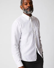 Men Tuscumbia Classic Shirt White | Billy Reid Shirting