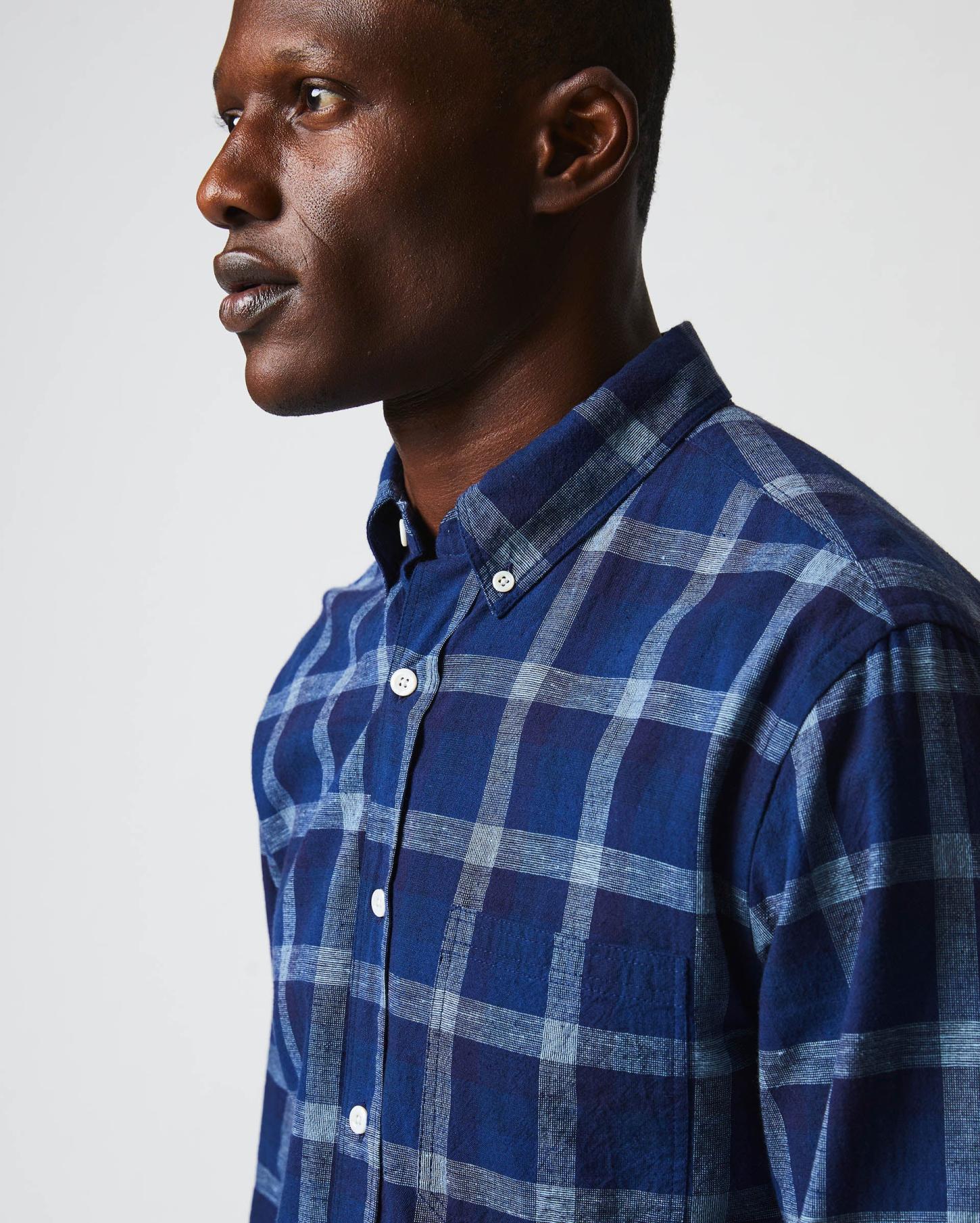 Men Tuscumbia Shirt Bd Indigo | Billy Reid Shirting