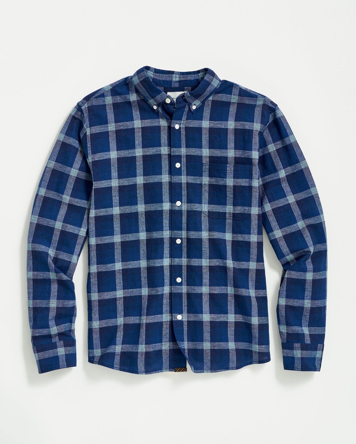 Men Tuscumbia Shirt Bd Indigo | Billy Reid Shirting