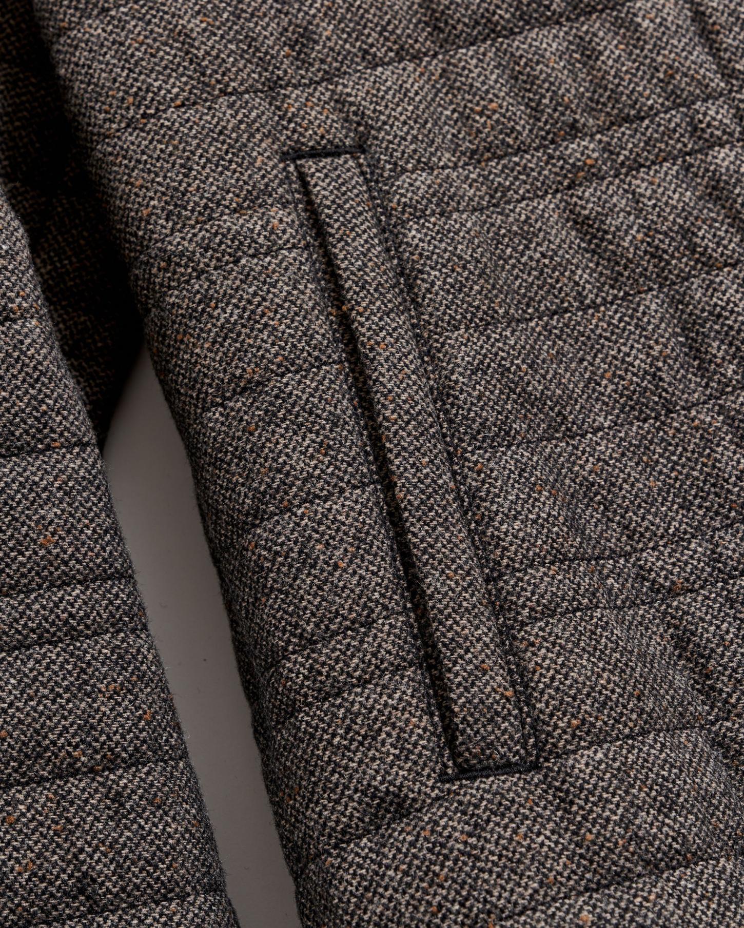 Men Tweed Theo Shirt Jacket Chocolate Tweed | Billy Reid Jackets &amp; Outerwear