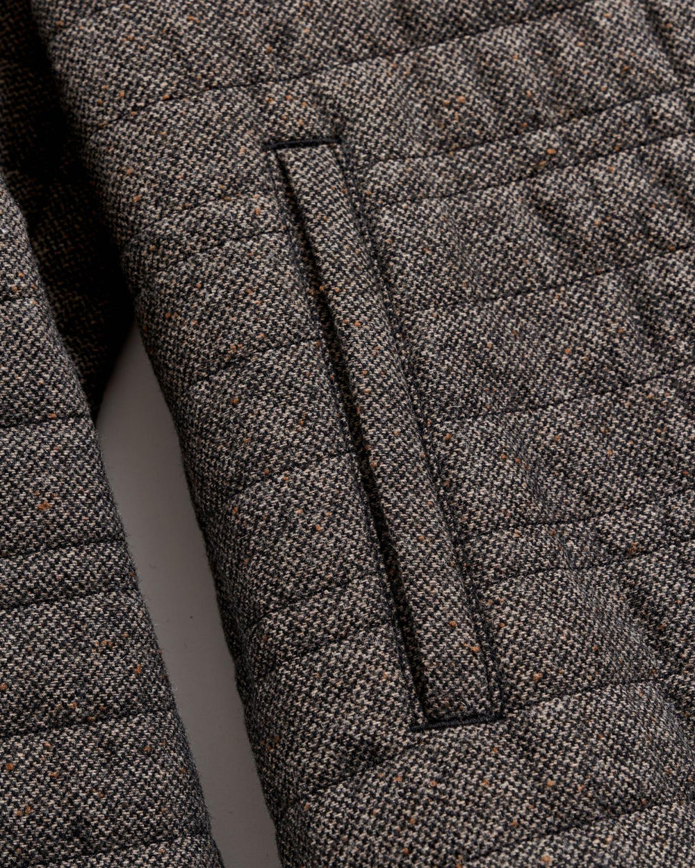 Men Tweed Theo Shirt Jacket Chocolate Tweed | Billy Reid Jackets &amp; Outerwear