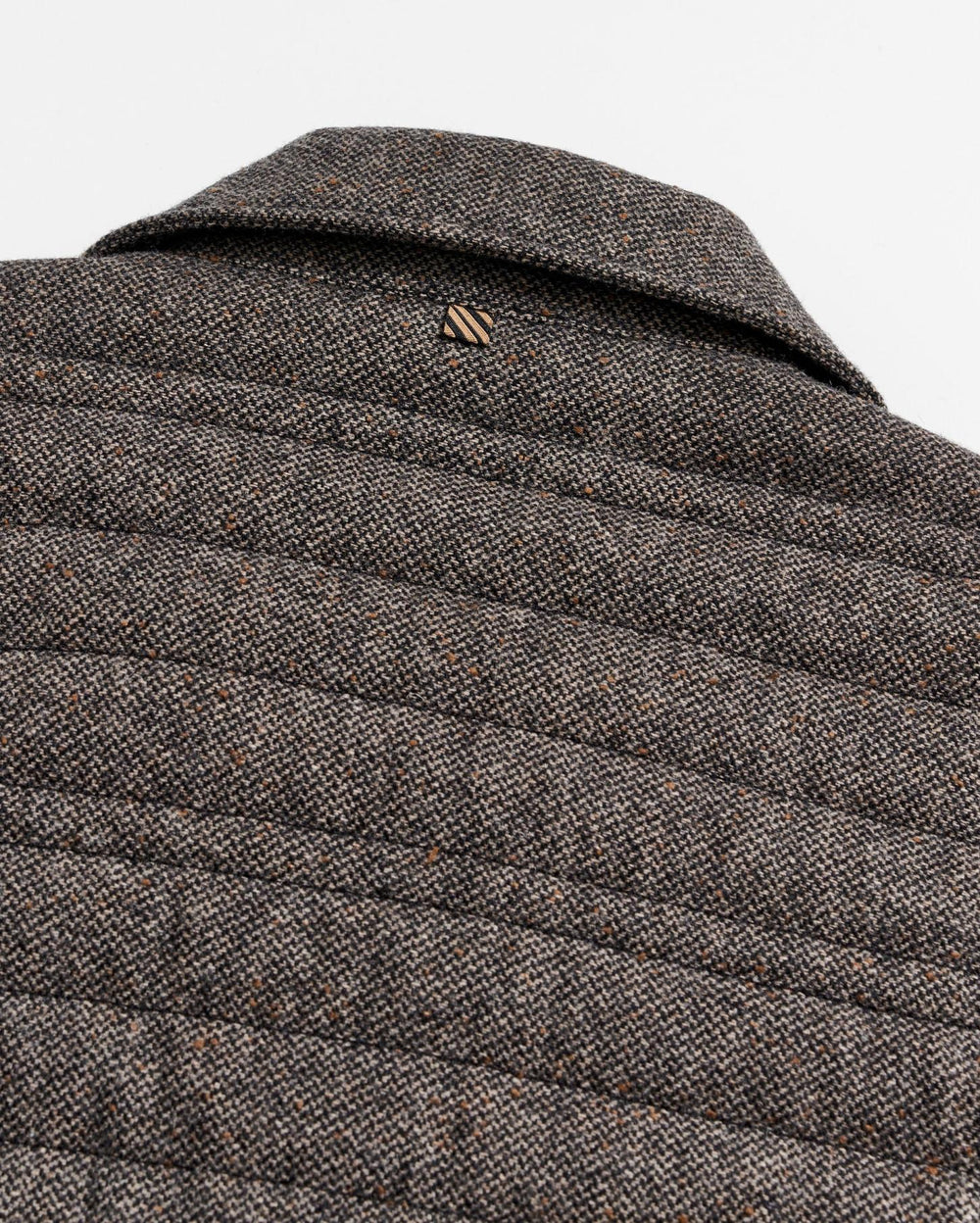 Men Tweed Theo Shirt Jacket Chocolate Tweed | Billy Reid Jackets &amp; Outerwear
