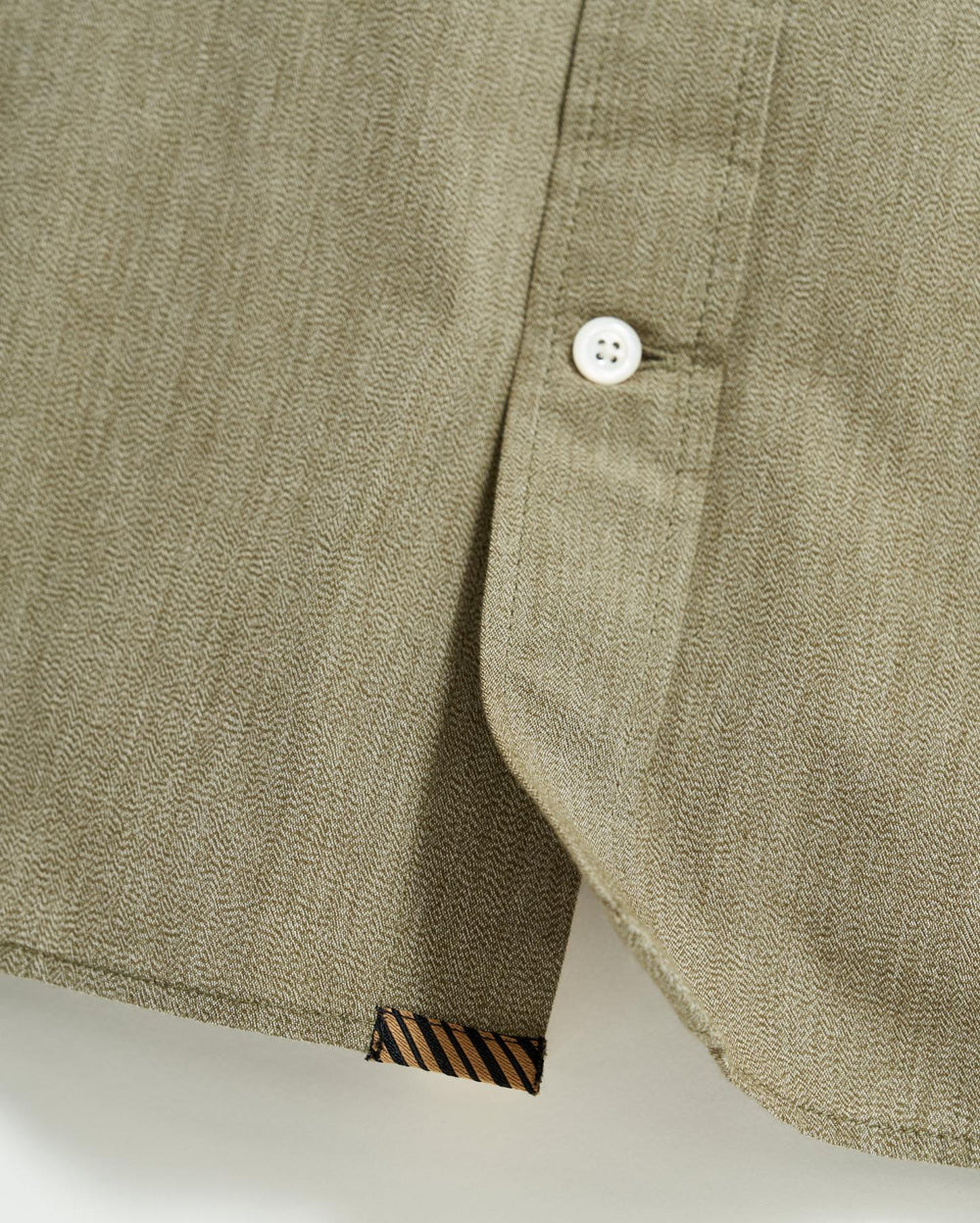 Men Twisted Msl 1-Pocket Shirt Olive | Billy Reid Shirting