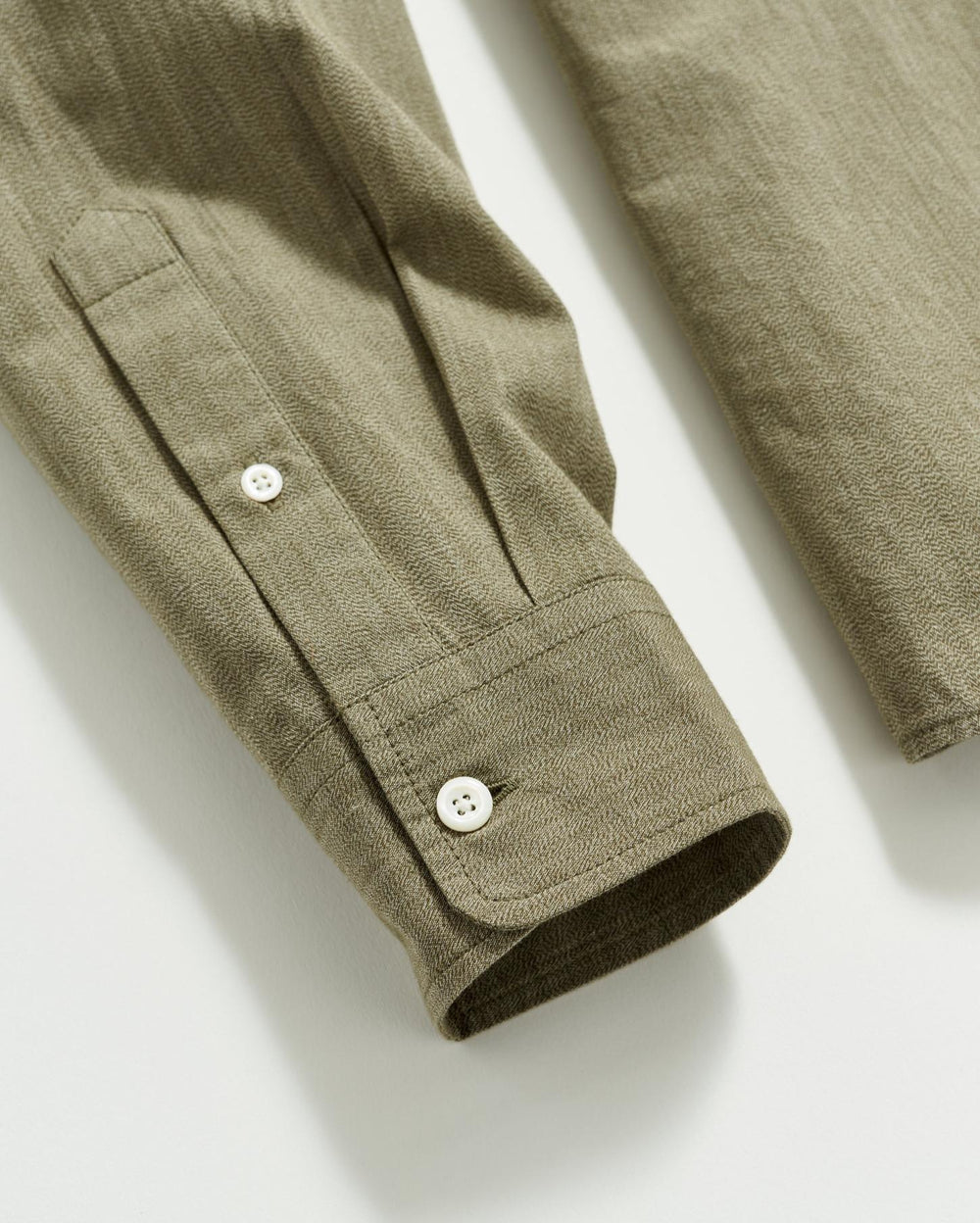 Men Twisted Msl 1-Pocket Shirt Olive | Billy Reid Shirting