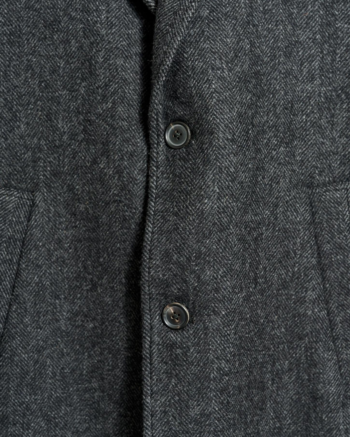 Men Walking Car Coat Charcoal | Billy Reid Jackets &amp; Outerwear