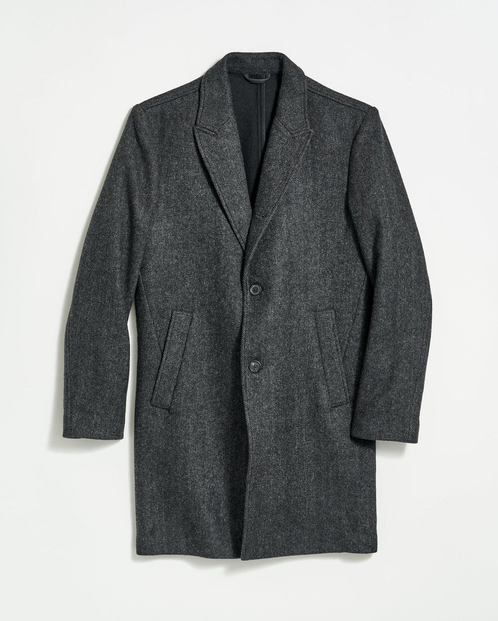 Men Walking Car Coat Charcoal | Billy Reid Jackets &amp; Outerwear
