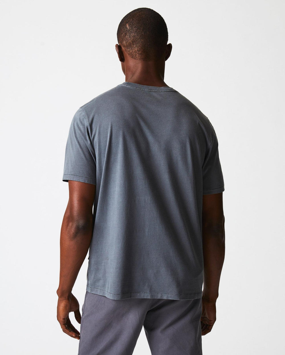 Men Washed Tee Black | Billy Reid Polos, Tees &amp; Henleys
