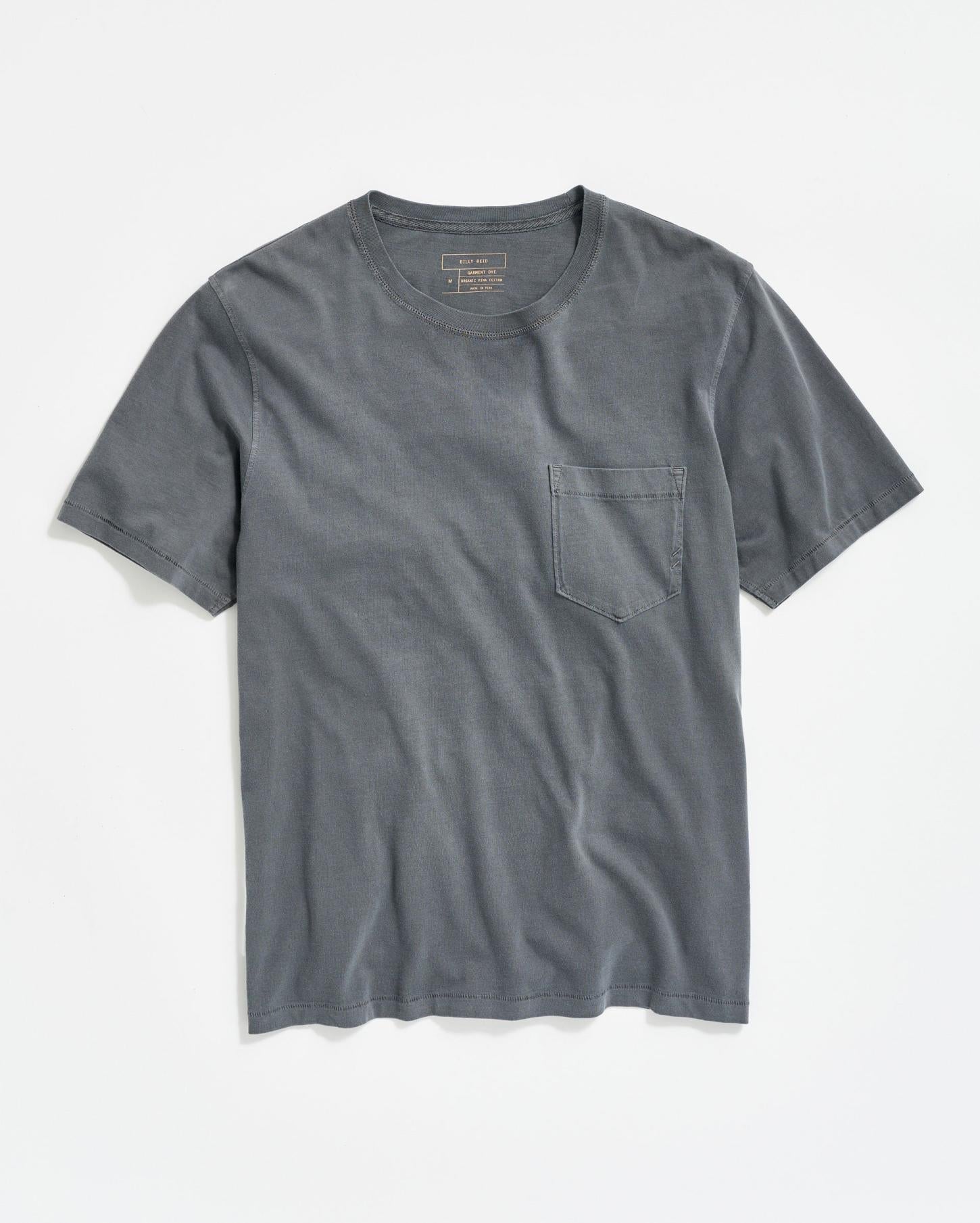 Men Washed Tee Black | Billy Reid Polos, Tees &amp; Henleys