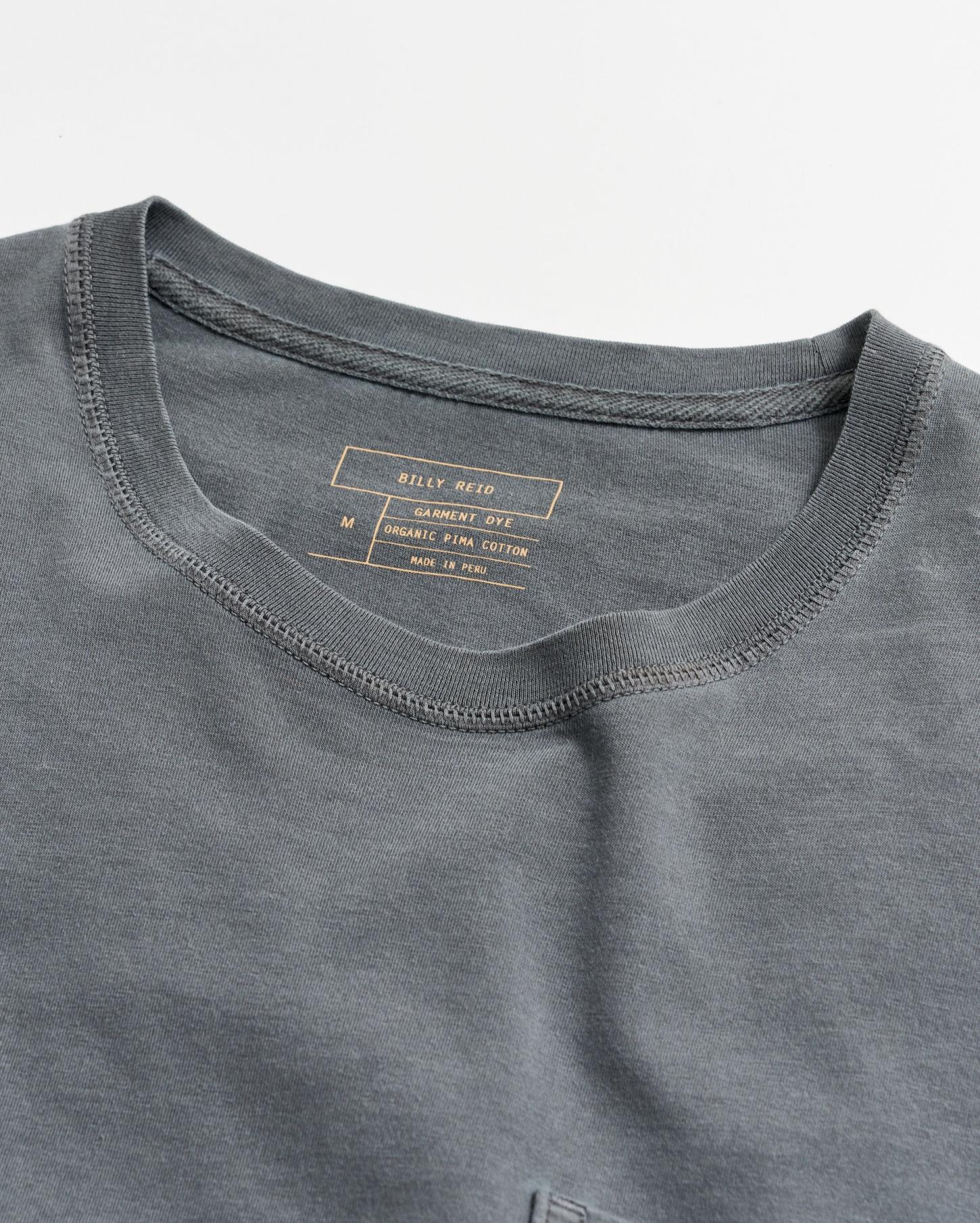 Men Washed Tee Black | Billy Reid Polos, Tees &amp; Henleys