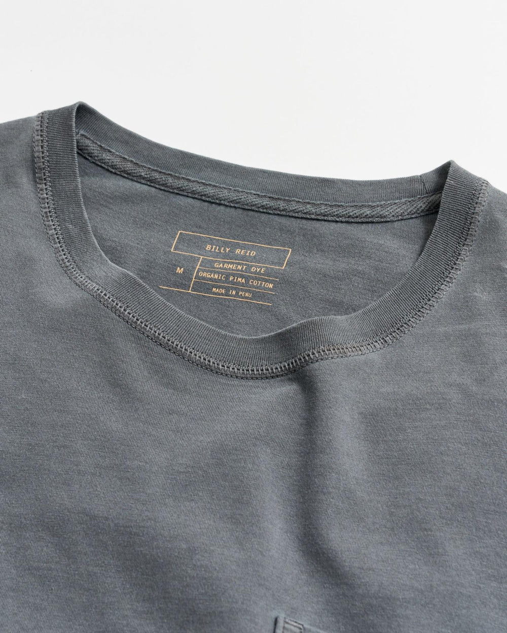 Men Washed Tee Black | Billy Reid Polos, Tees &amp; Henleys