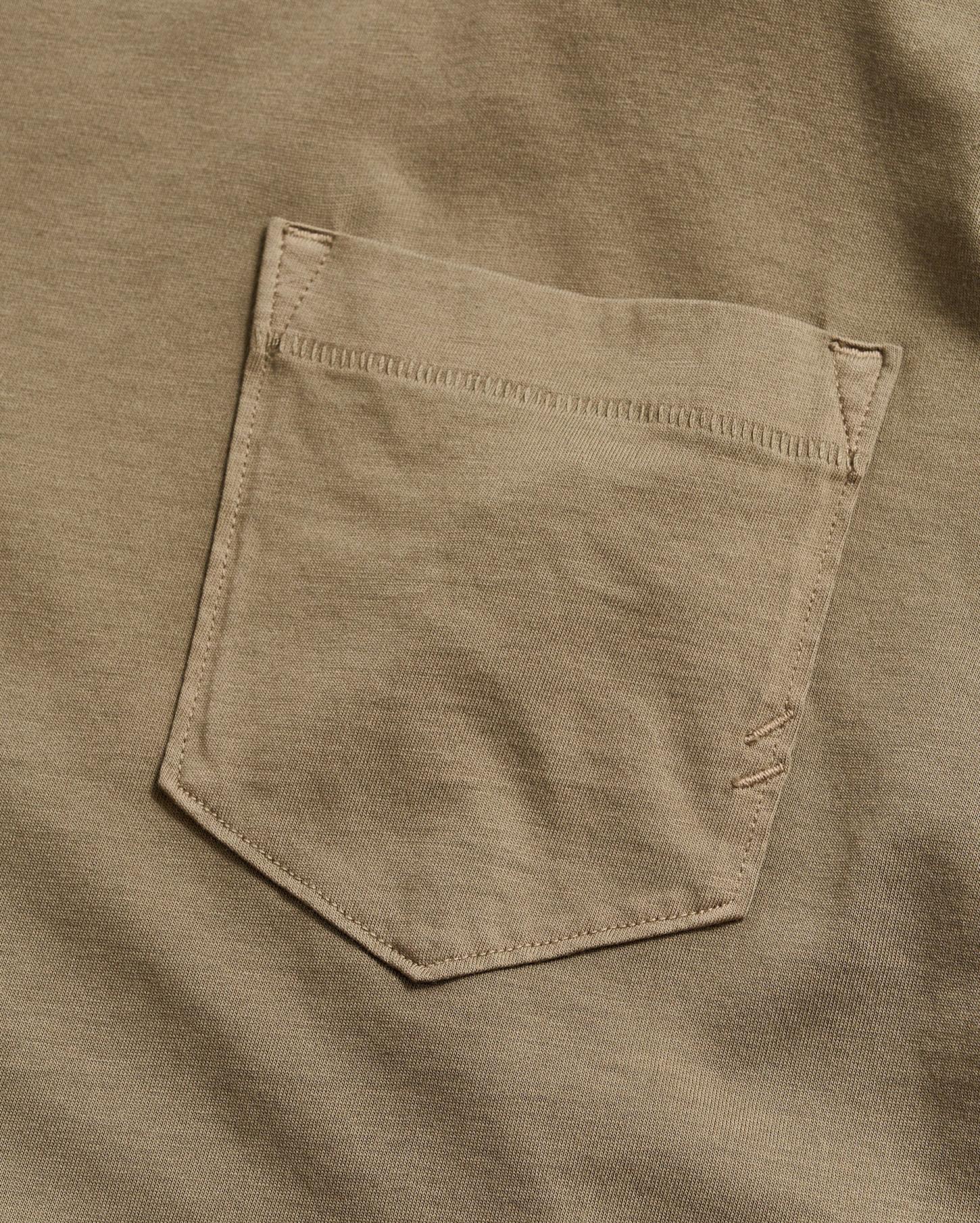 Men Washed Tee Moss | Billy Reid Polos, Tees &amp; Henleys