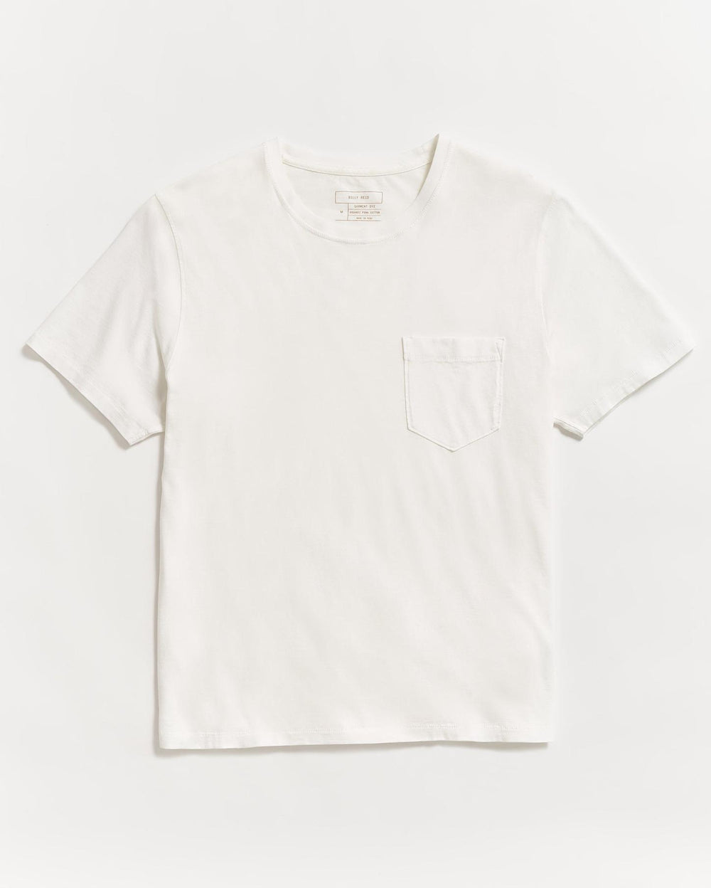 Men Washed Tee White | Billy Reid Polos, Tees &amp; Henleys