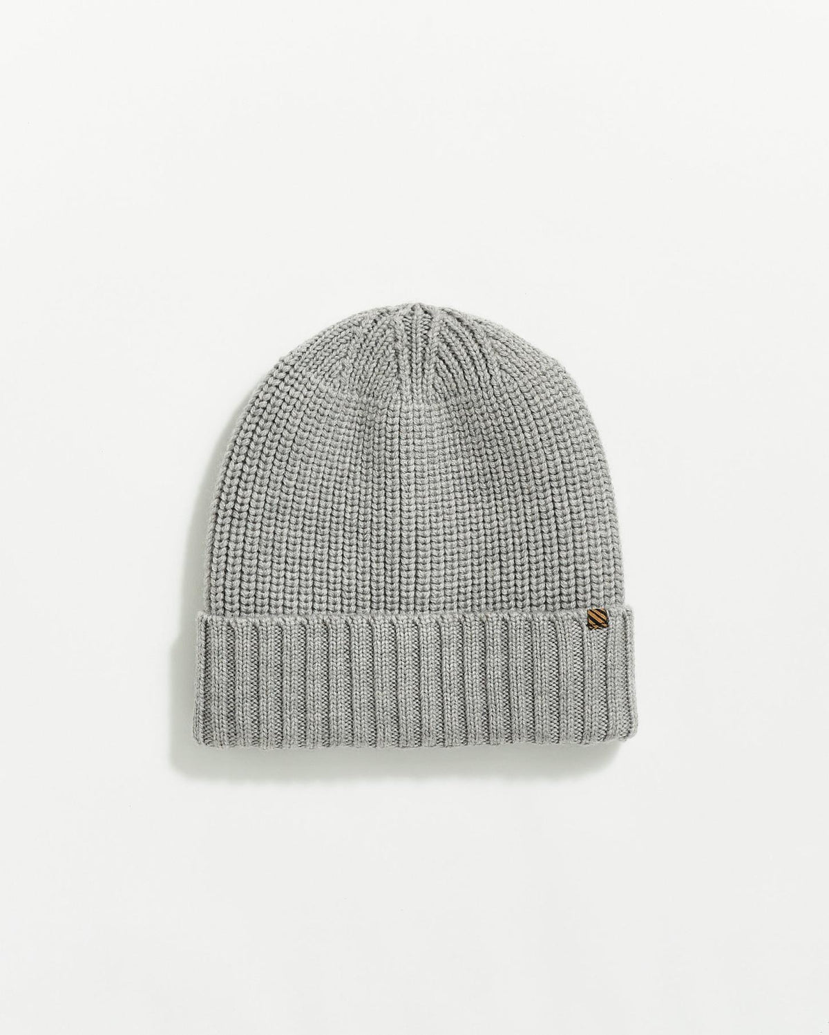 Men Wool Ribbon Beanie Grey | Billy Reid Accessories