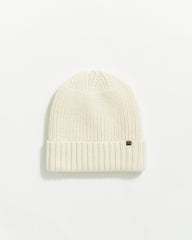 Men Wool Ribbon Beanie Natural | Billy Reid Accessories