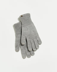 Men Wool Ribbon Gloves Grey | Billy Reid Accessories
