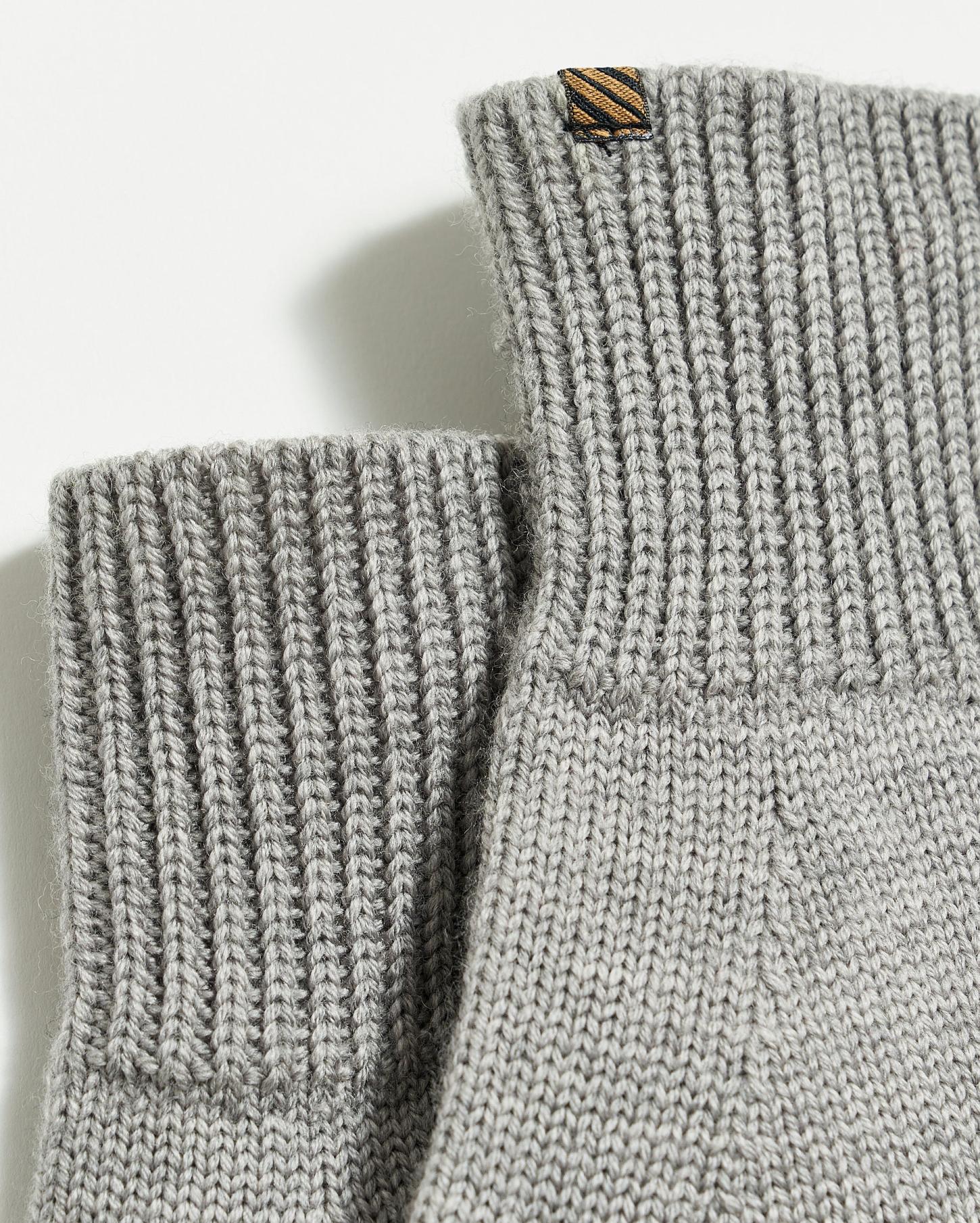 Men Wool Ribbon Gloves Grey | Billy Reid Accessories