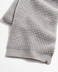 Men Wool Ribbon Scarf Grey | Billy Reid Accessories