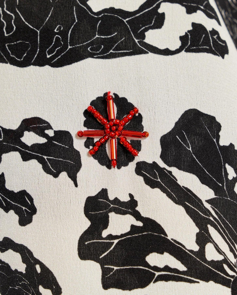 Women Banded Kaftan Blouse Black/white | Billy Reid Tops