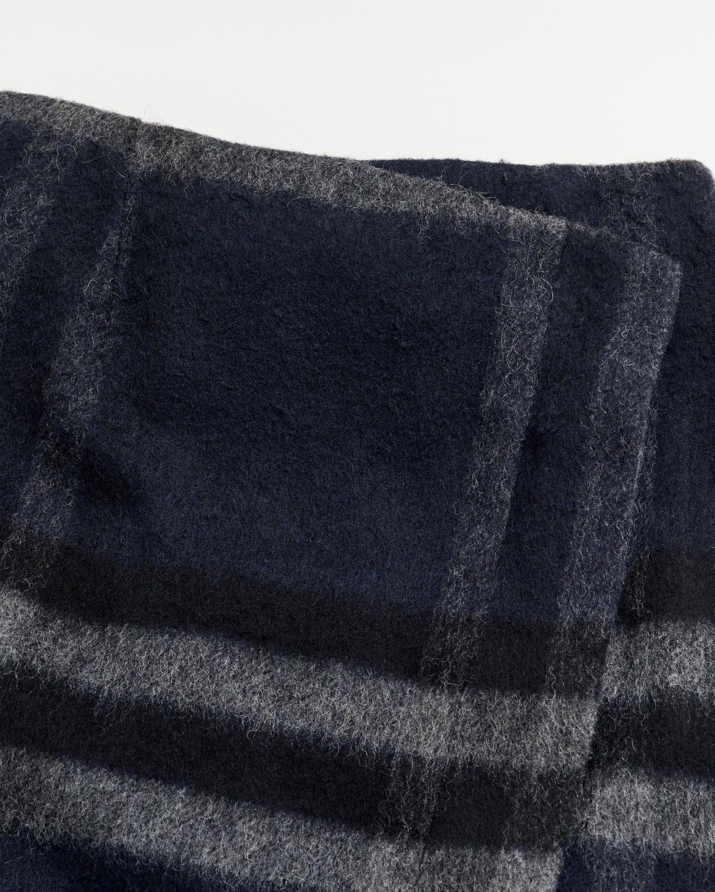 Women Blanket Wrap Skirt Black/grey | Billy Reid Bottoms