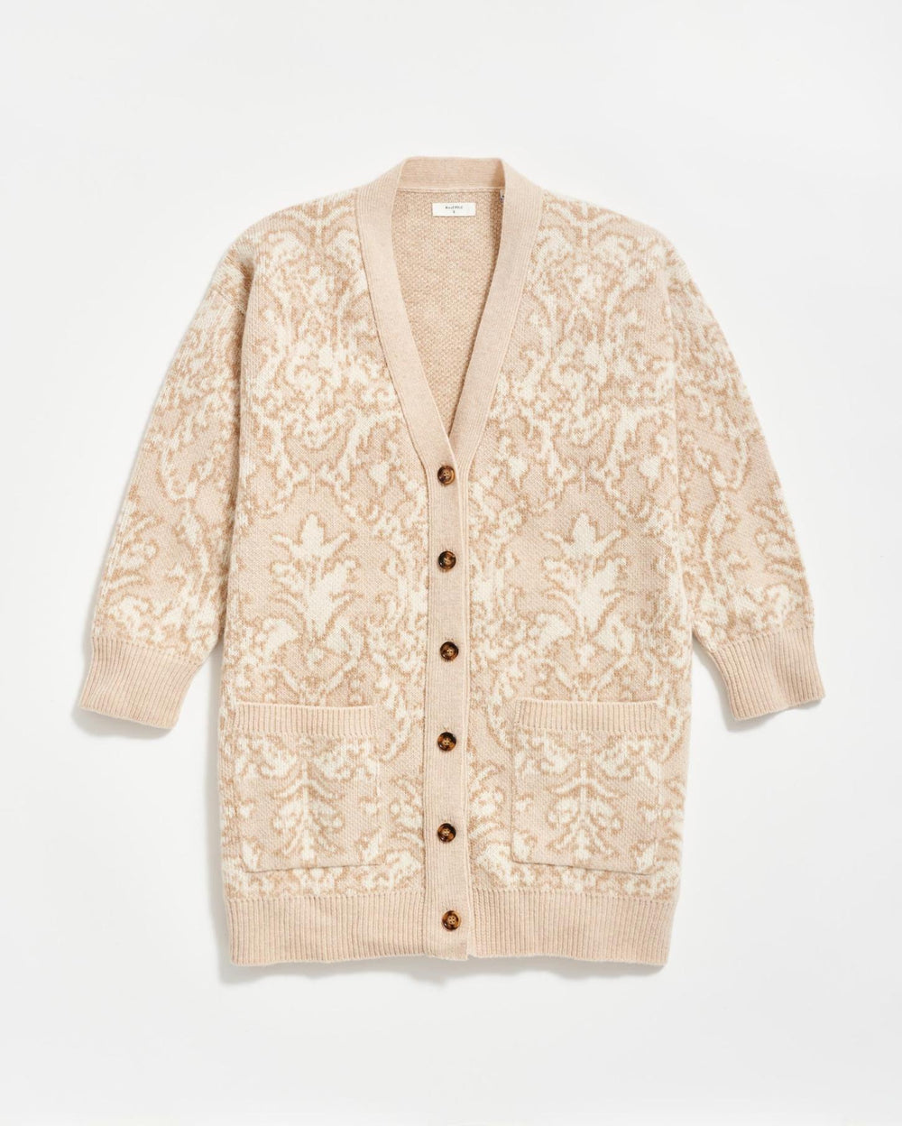 Women Boyfriend Cardigan Ivory/beige | Billy Reid Sweaters &amp; Knits