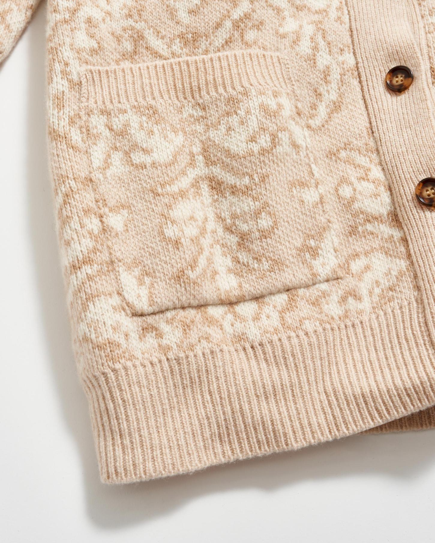 Women Boyfriend Cardigan Ivory/beige | Billy Reid Sweaters &amp; Knits