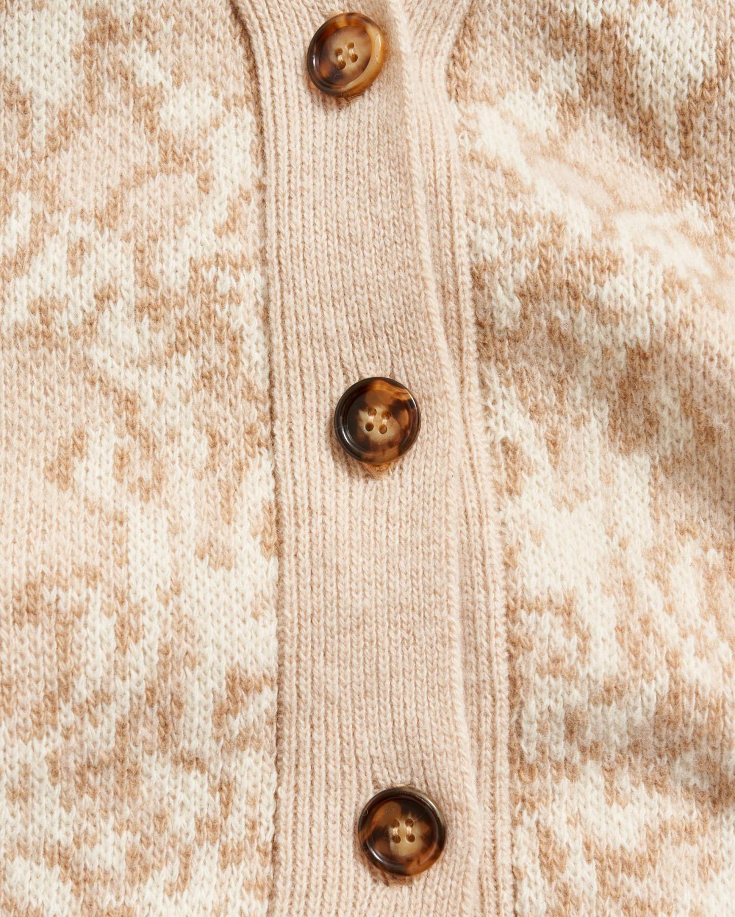 Women Boyfriend Cardigan Ivory/beige | Billy Reid Sweaters &amp; Knits