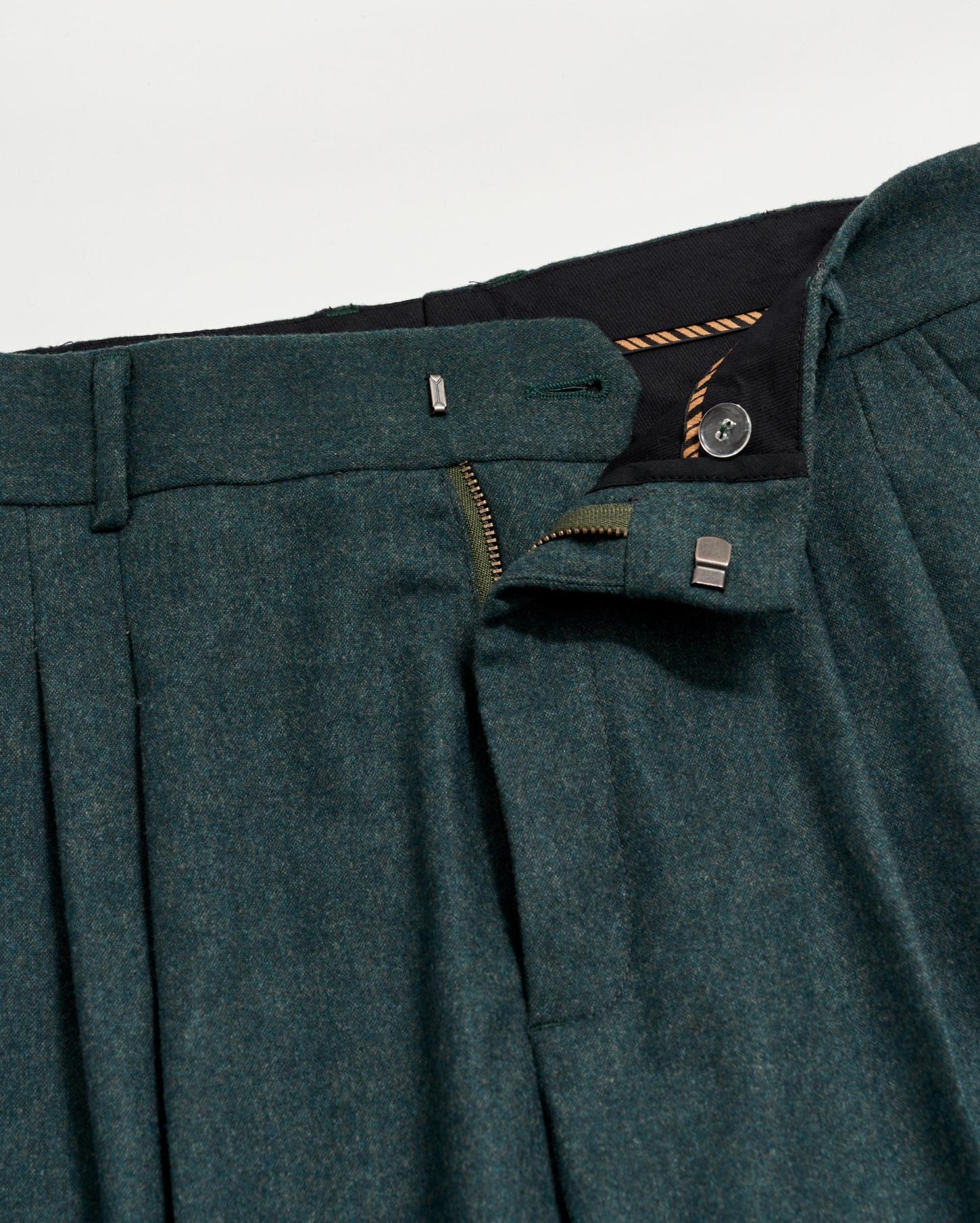 Women Boyfriend Trouser Grey/green | Billy Reid Bottoms
