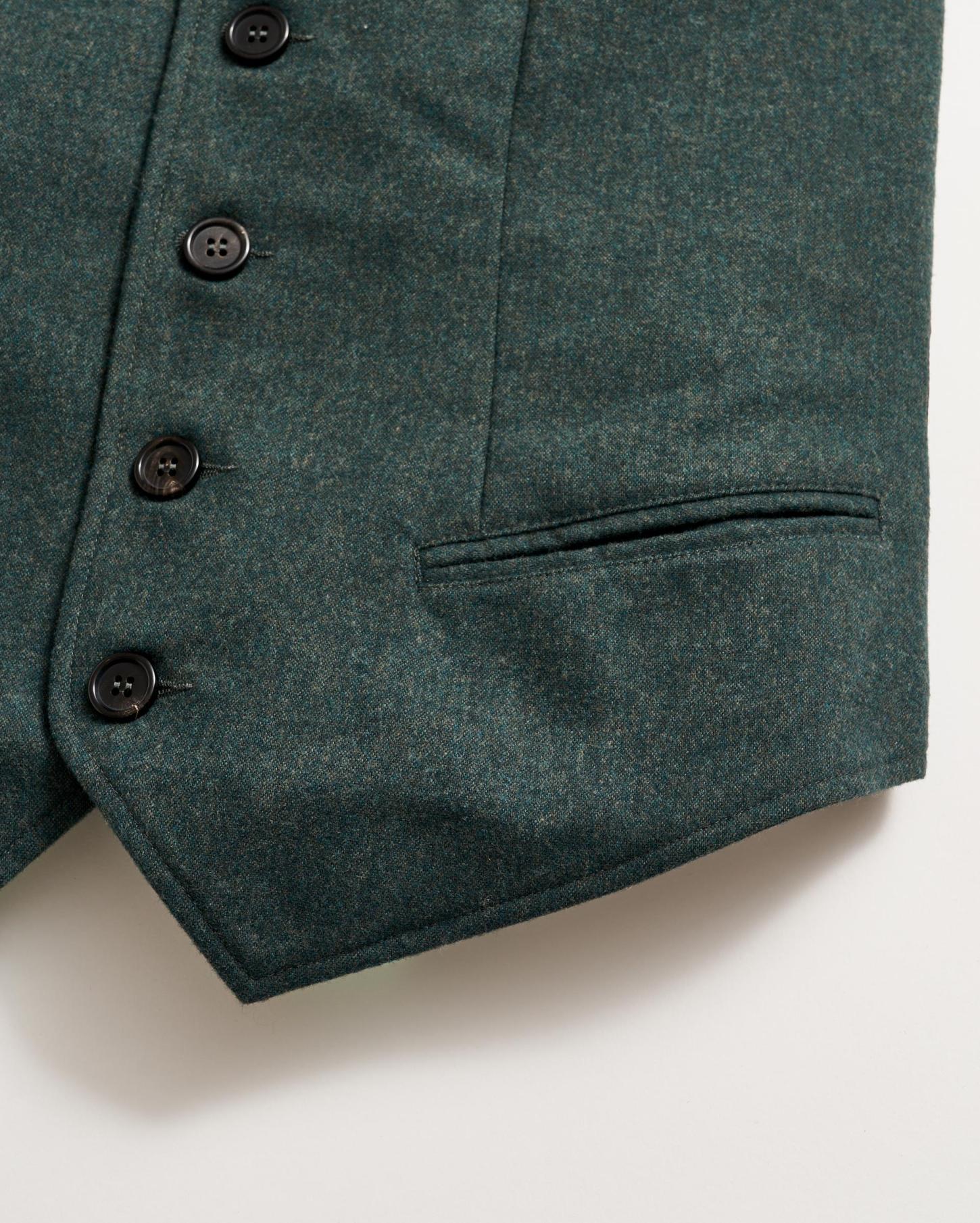 Women Boyfriend Vest Grey/green | Billy Reid Tops