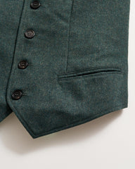 Women Boyfriend Vest Grey/green | Billy Reid Tops