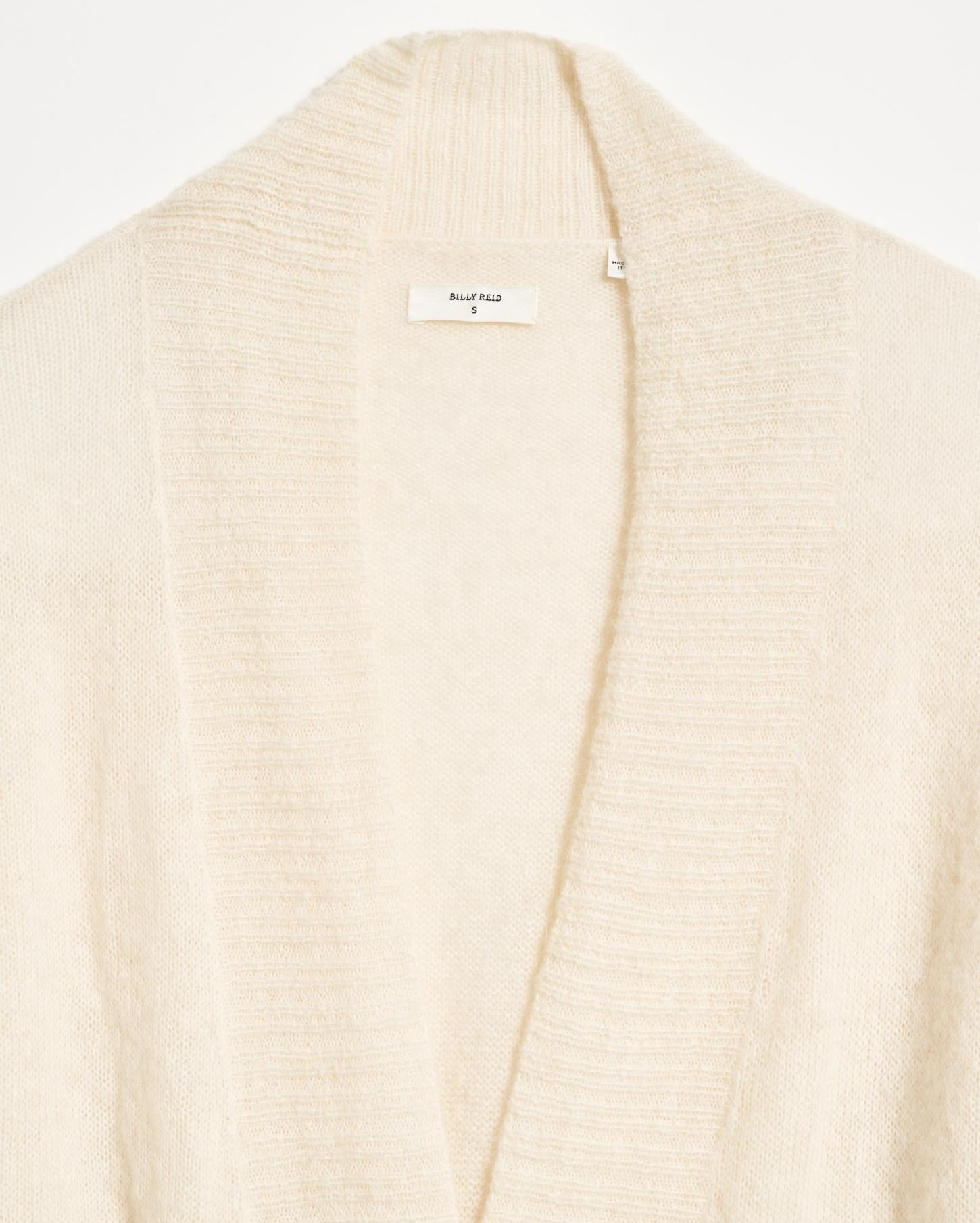 Women Cardigan Coat Ivory | Billy Reid Sweaters &amp; Knits