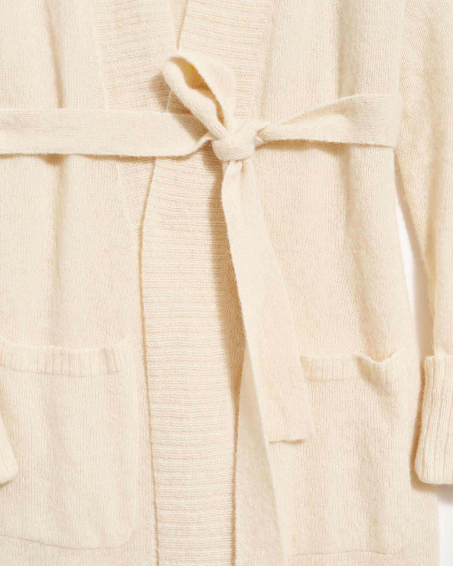 Women Cardigan Coat Ivory | Billy Reid Sweaters &amp; Knits