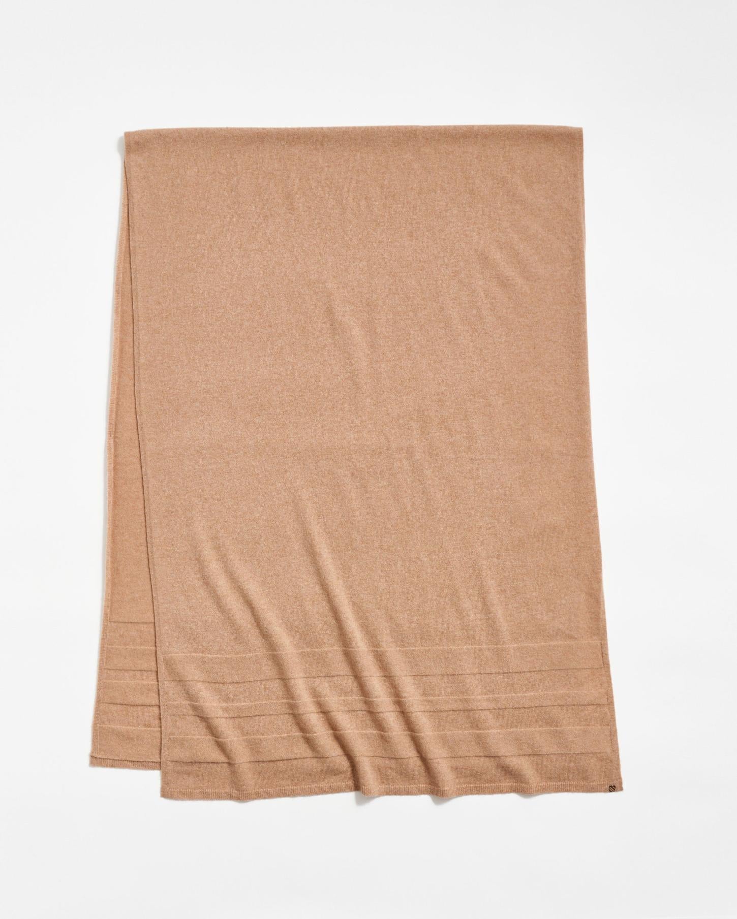 Women Cashmere Sweater Wrap Camel | Billy Reid Accessories