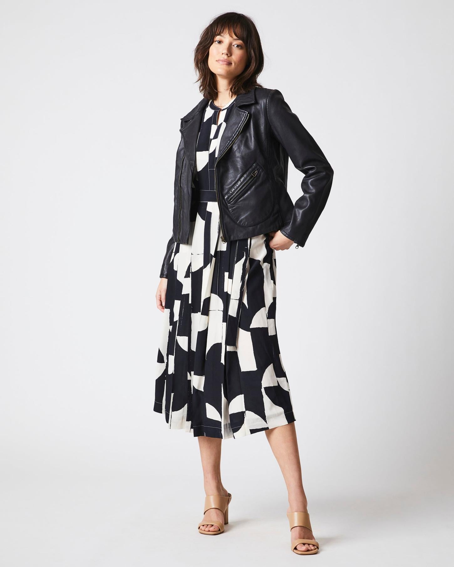 Women Classic Moto Black | Billy Reid Jackets &amp; Outerwear