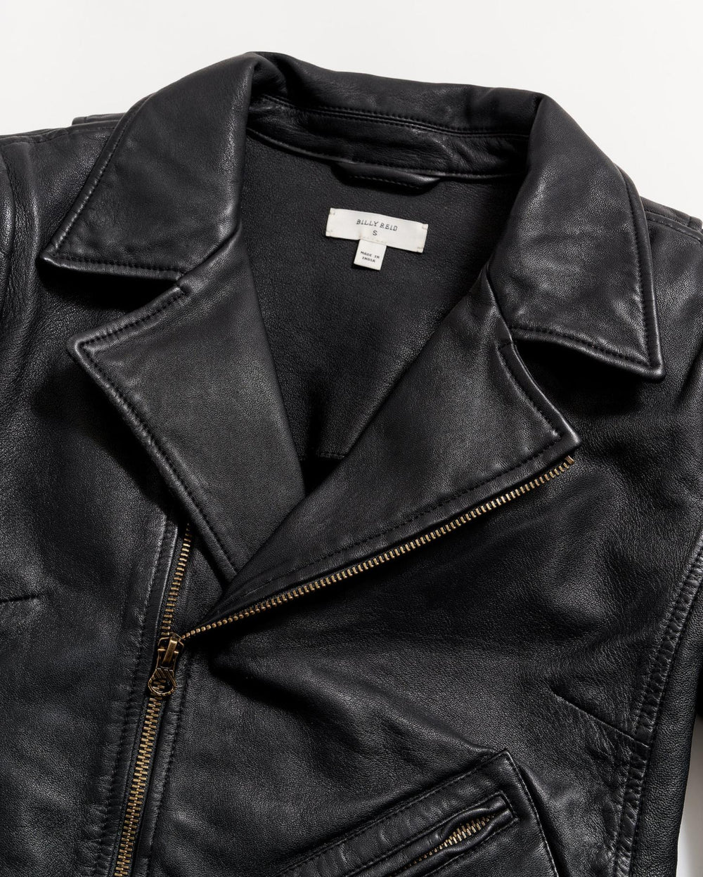Women Classic Moto Black | Billy Reid Jackets &amp; Outerwear