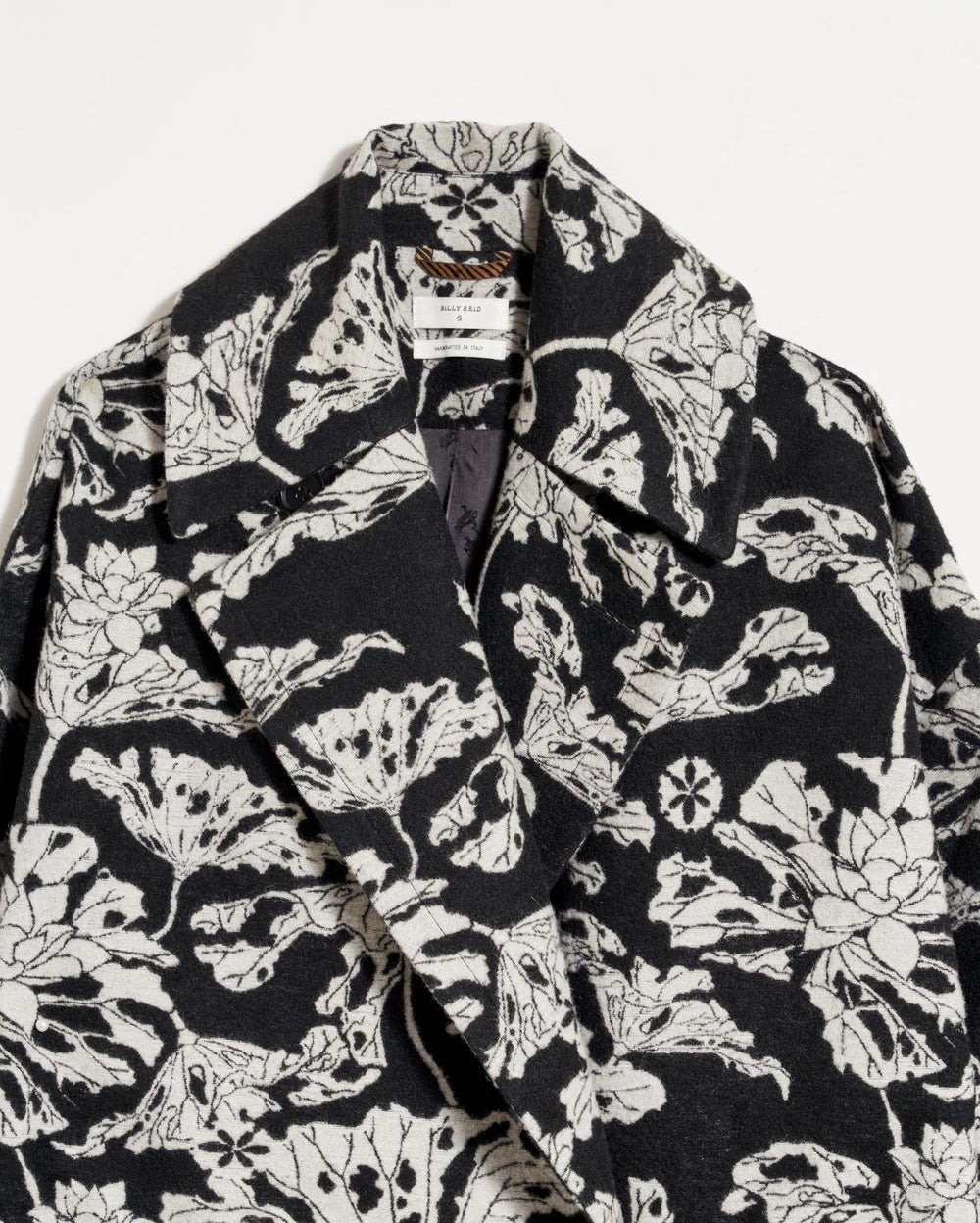 Women Cocoon Coat Custom Black/white | Billy Reid Jackets &amp; Outerwear