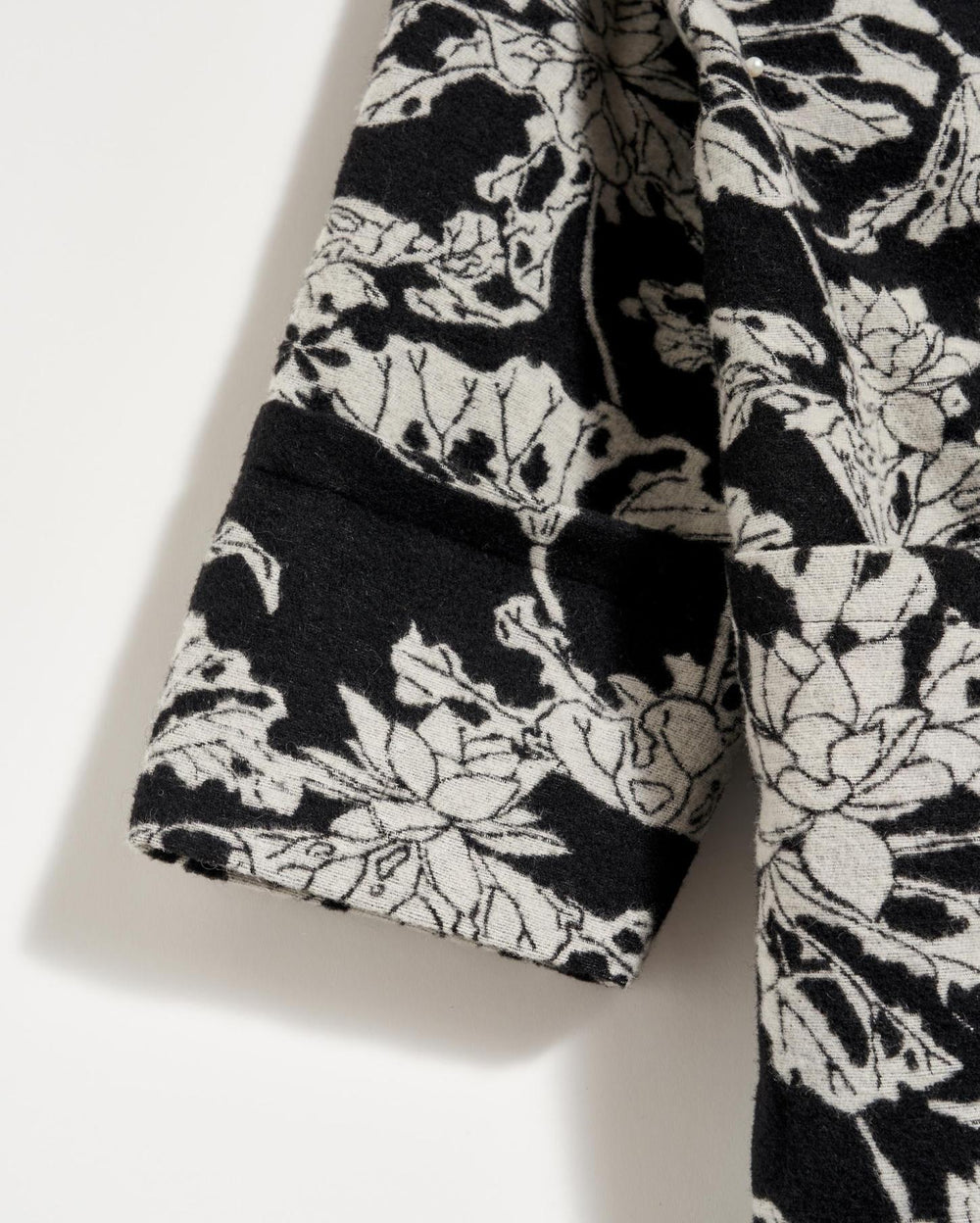 Women Cocoon Coat Custom Black/white | Billy Reid Jackets &amp; Outerwear