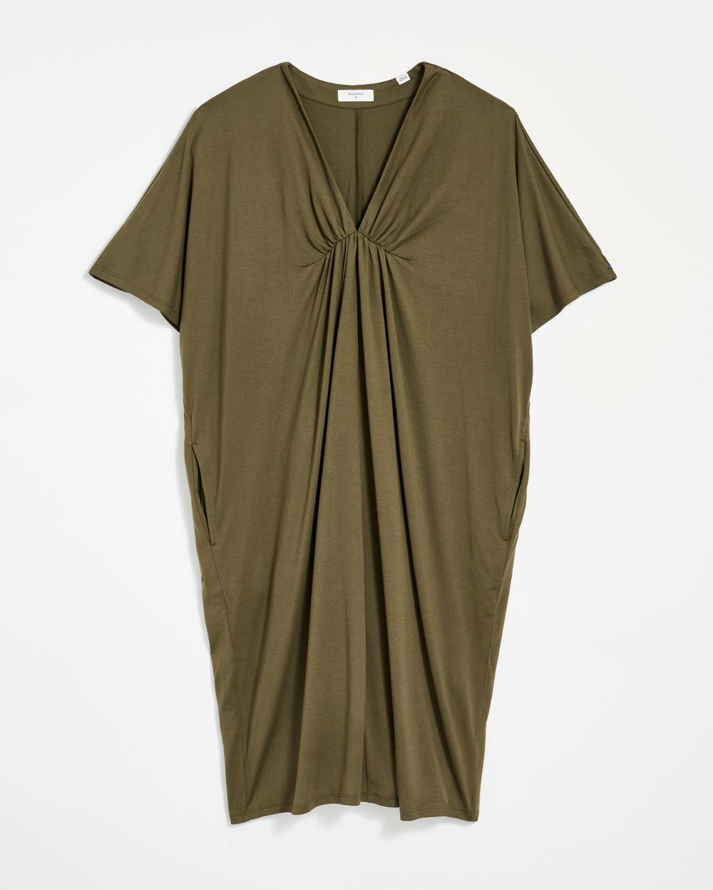 Women Cocoon Knit Dress Dark Green | Billy Reid Dresses