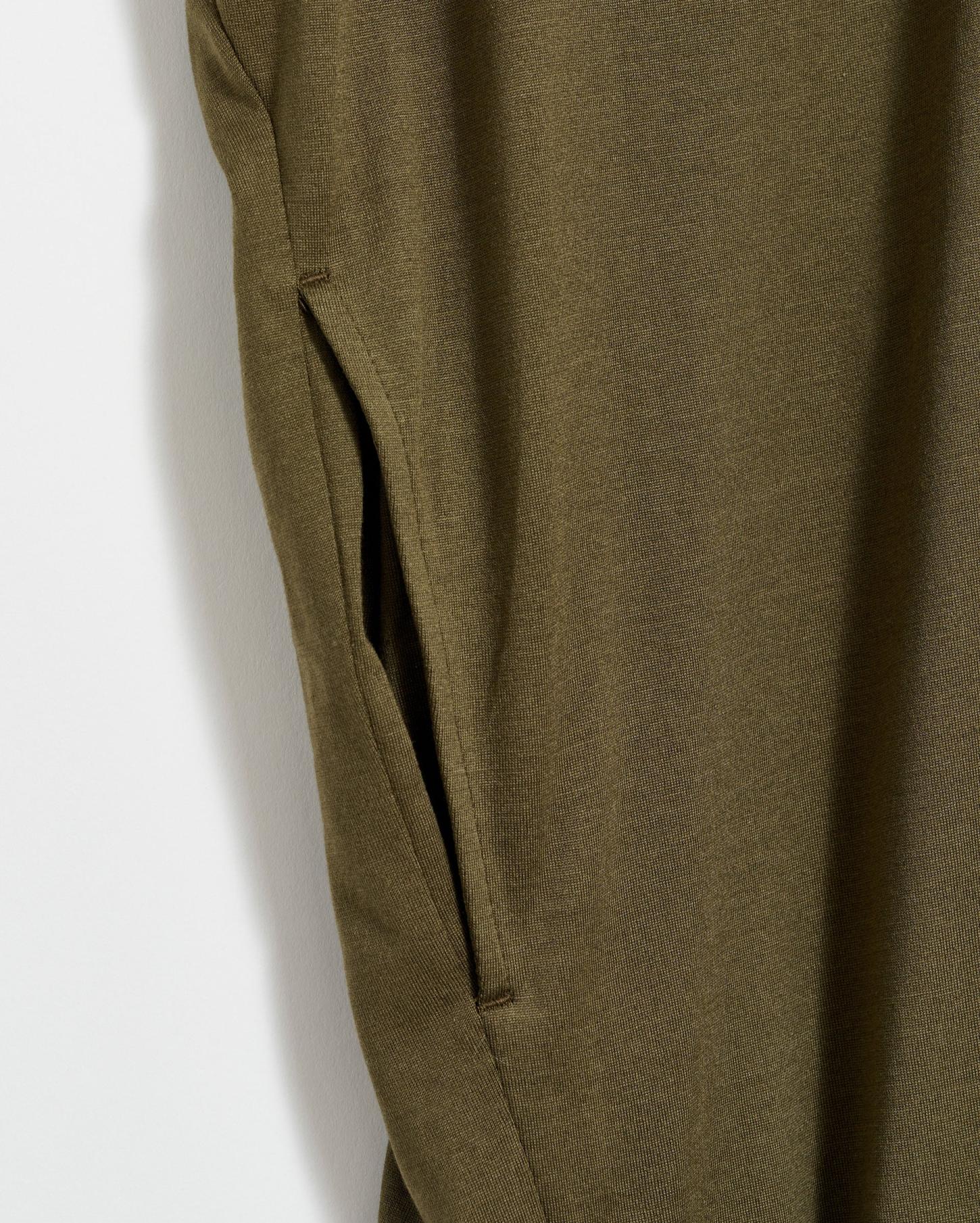 Women Cocoon Knit Dress Dark Green | Billy Reid Dresses